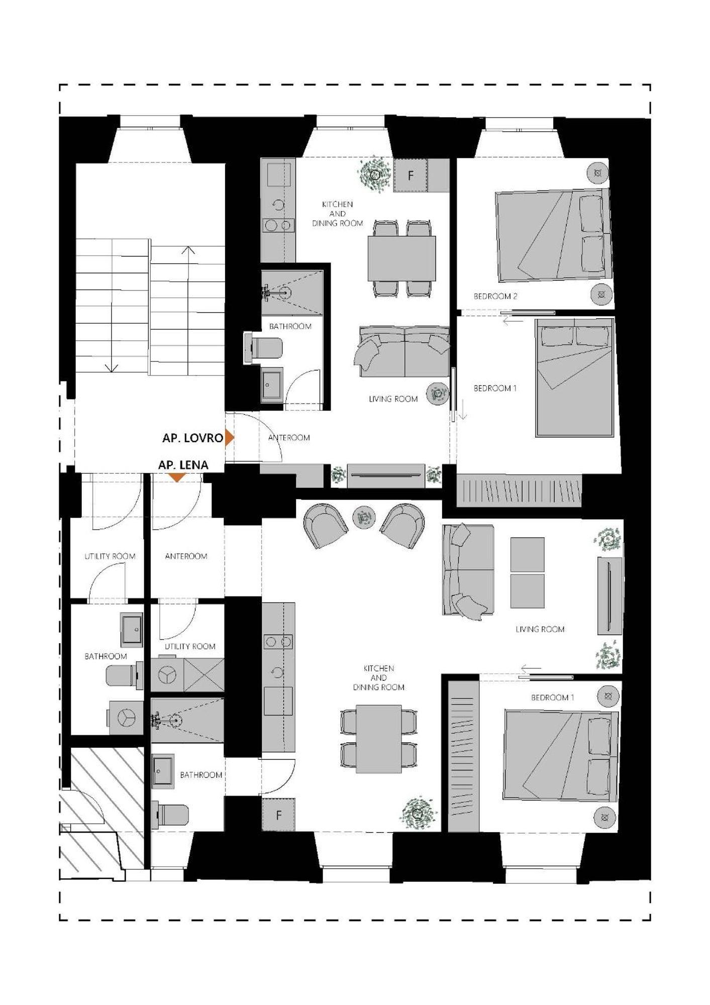 דוברובניק Apartments Lovro & Lena מראה חיצוני תמונה
